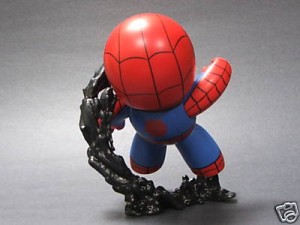 custom mighty muggs spider man vs venom diorama 2 300x225
